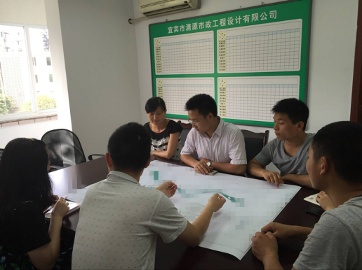 積極進步，設計公司組織新員工學習掌握全市供水概況