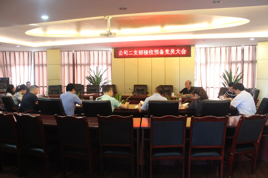 集團(tuán)公司二支部召開黨員大會