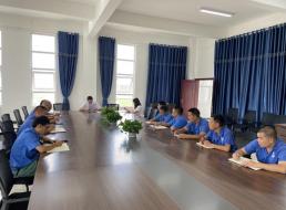 臨港水廠傳達(dá)學(xué)習(xí)集團(tuán)公司黨委擴(kuò)大會會議精神