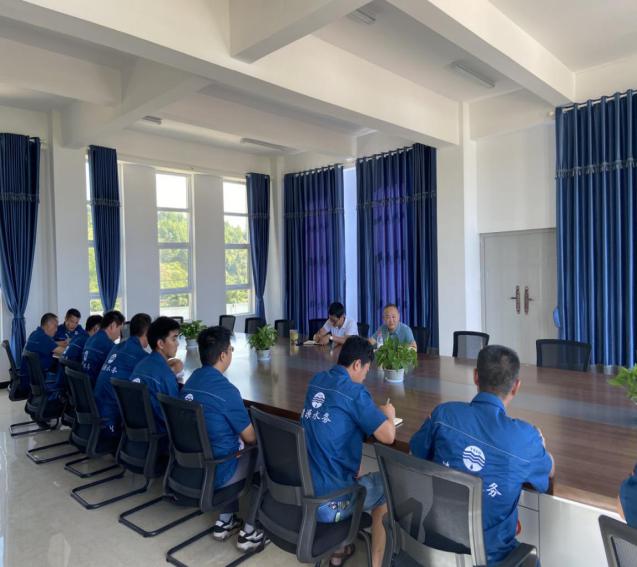 集團公司黨委委員、副總經(jīng)理劉林到五水廠檢查安全工作