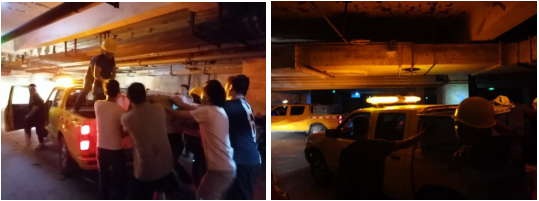 險情來臨顯擔(dān)當(dāng) 防汛搶險保供水