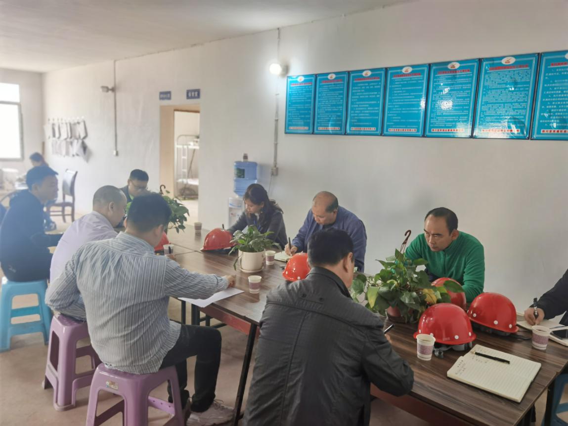 集團公司黨委委員、副總經(jīng)理任大慶督查指導高捷水廠在建工程