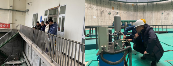 集團公司黨委委員、副總經(jīng)理劉林到臨港公司開展“元旦”節(jié)前安全生產(chǎn)檢查工作