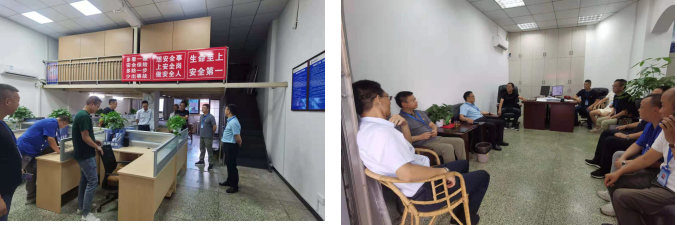 集團(tuán)公司黨委書記、董事長(zhǎng)周燕賓帶隊(duì) 開展聯(lián)系基層工作