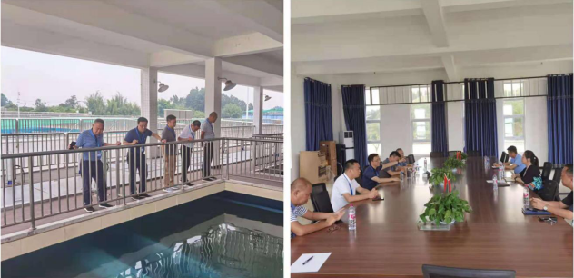 清源水務(wù)集團(tuán)黨委書記、董事長(zhǎng)周燕賓率隊(duì)到臨港公司開展安全生產(chǎn)檢查工作