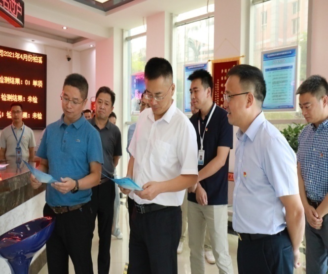 駐市國資委紀檢監(jiān)察組到我司調(diào)研指導(dǎo)“廉潔細胞”創(chuàng)建工作