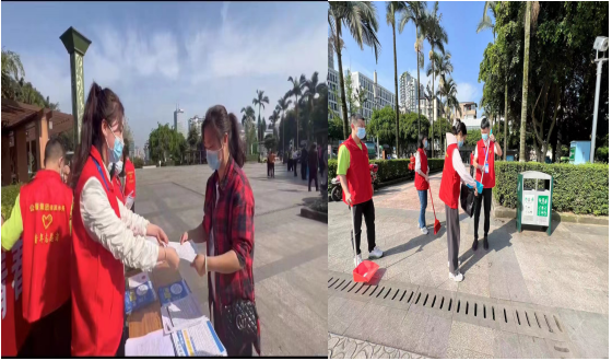 建團百年正青春 文明服務我先行