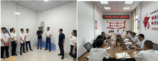 公司二支部開展“齊力共進(jìn)、強(qiáng)企有我” 主題黨日活動(dòng)