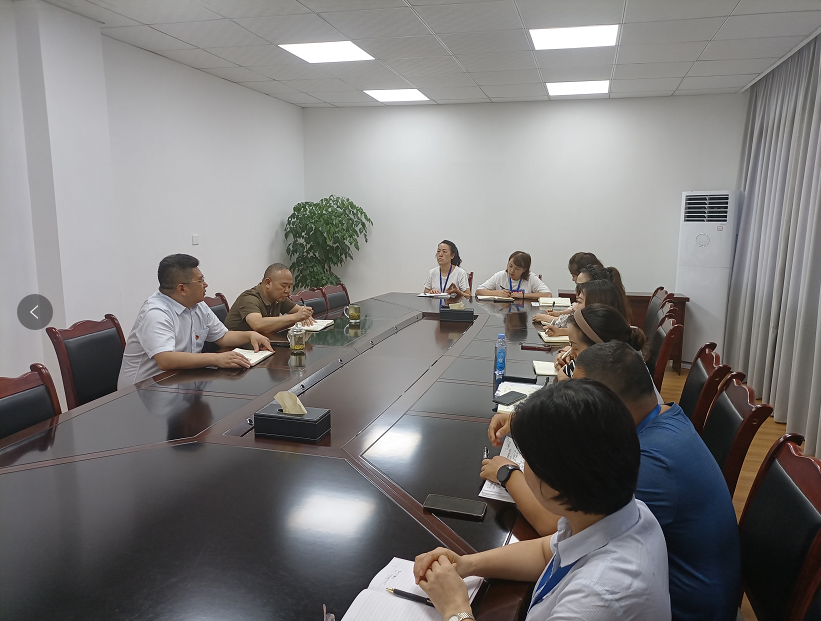 公司黨委副書記、常務(wù)副總經(jīng)理鄒成友到市場營銷部開展專題調(diào)研