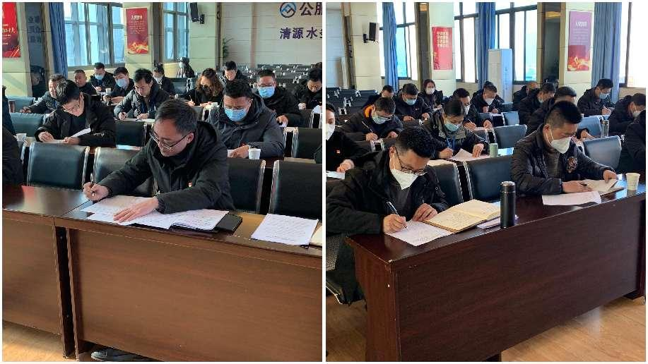 述職評議亮成績，凝心聚力謀新篇 ——公服集團清源水務公司召開2022年度黨支部書記抓黨建工作述職評議暨中層干部述職述廉考評會